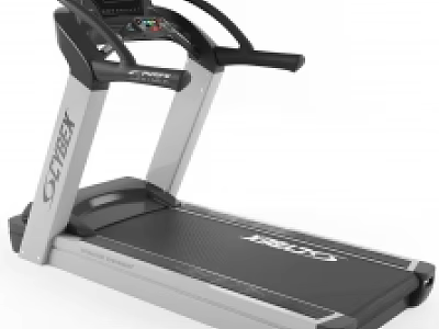 Cybex Treadmill Sports Equipment With Digital Display Running Belt And Handrails 3d model