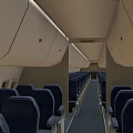 MC-21-300 Commercial Aircraft With White Body And Blue UAC Tail