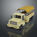 Military Truck Military Transporter Military Transporter Armed Transporter Armored Transporter 3d model