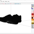 Black Lightweight Casual Lace Up Shoes With Comfortable Sole For Daily Wear