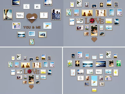 Modern Photo Frame 3d model