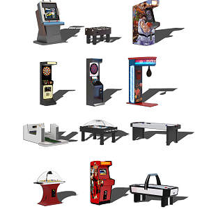 Modern Game Machine 3d model