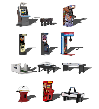 Modern Game Machine 3d model