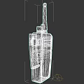 Black Walkie Talkie Device With Antenna And Portable Communication Structure Design