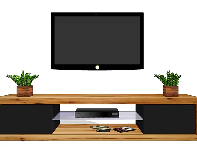 Modern TV Cabinet TV 3d model Modern TV Cabinet TV 3d model