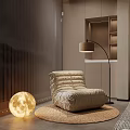 Modern Lazy Sofa 3d model