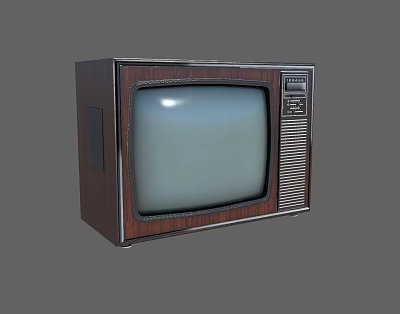 vintage TV vintage TV 3d model vintage TV vintage TV 3d model