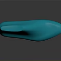 Blue Orthopedic Medical Insole Device For Foot Support And Comfort