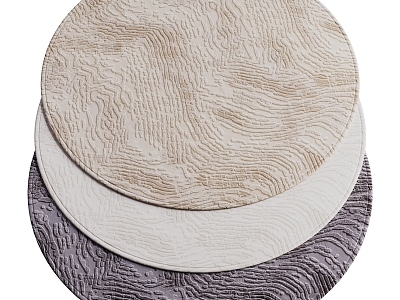 Modern Minotti Round Carpet model