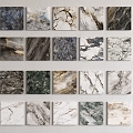 Marble Texture Wall Panel Stone Wall Decorative Panel Background Wall Rock Panel Matte Tile 3d model