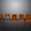 Wooden Furniture Models With Various Designs For Home Interior Decor