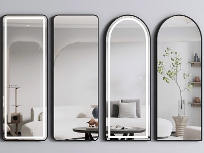 Modern Mirror 3d model