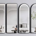 Modern Mirror 3d model