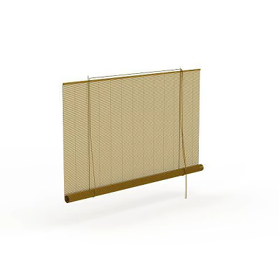 Modern Office Curtains 3d model