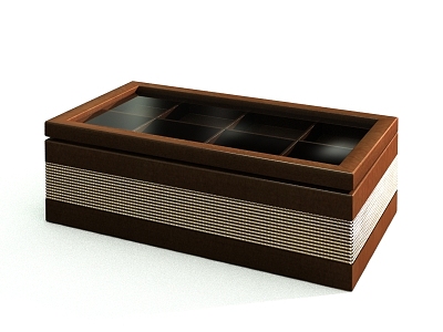 European-style jewelry box 3d model