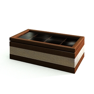 European-style jewelry box 3d model