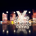 Grand Opening Photo Check In Spot With Modern Lighting And Decorative Elements