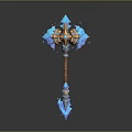Weapon Cartoon Weapon Animation Weapon Styled Weapon Fantasy Style Weapon Fantasy Weapon 3d model