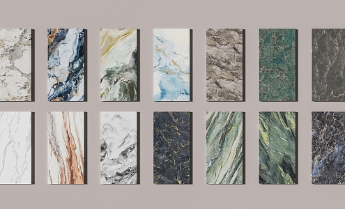 Marble Wall Panel Stone Wall Panel Rock Panel Wall Decorative Panel Light Luxury Marble 3d model