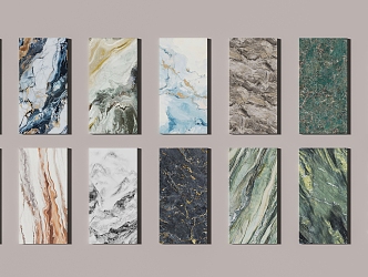 Marble Wall Panel Stone Wall Panel Rock Panel Wall Decorative Panel Light Luxury Marble 3d model