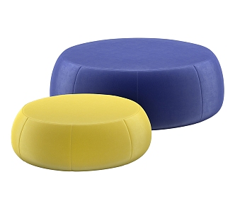 PIX sofa stool 3d model