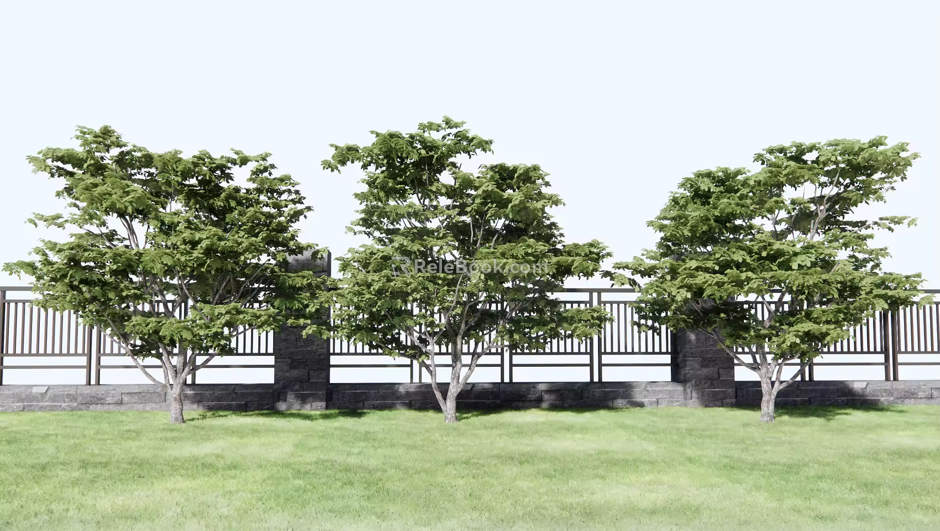 Modern Tree Landscape Tree 3d model