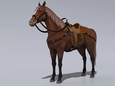 The Modern Horse 3d model The Modern Horse 3d model