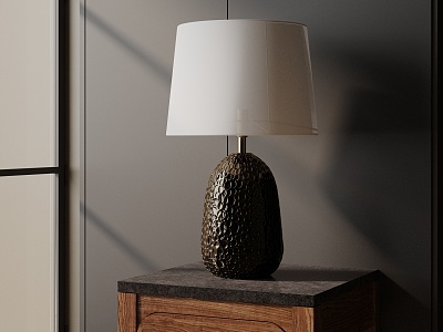 Modern table lamp 3d model