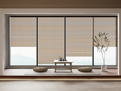 new bamboo curtain rolling curtain model