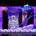 Bailian Night Event Featuring Colorful Neon Archway and Suzhou Nightlife Vibes