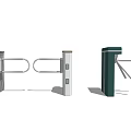 Public Facility Security Checkpoint Equipment With X-Ray Scanner And Turnstile Gates