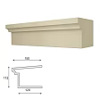 Simple European gypsum line gypsum line combination 3d model