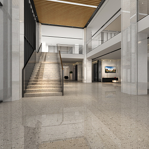 Executive Hall Modern Hall 3d model