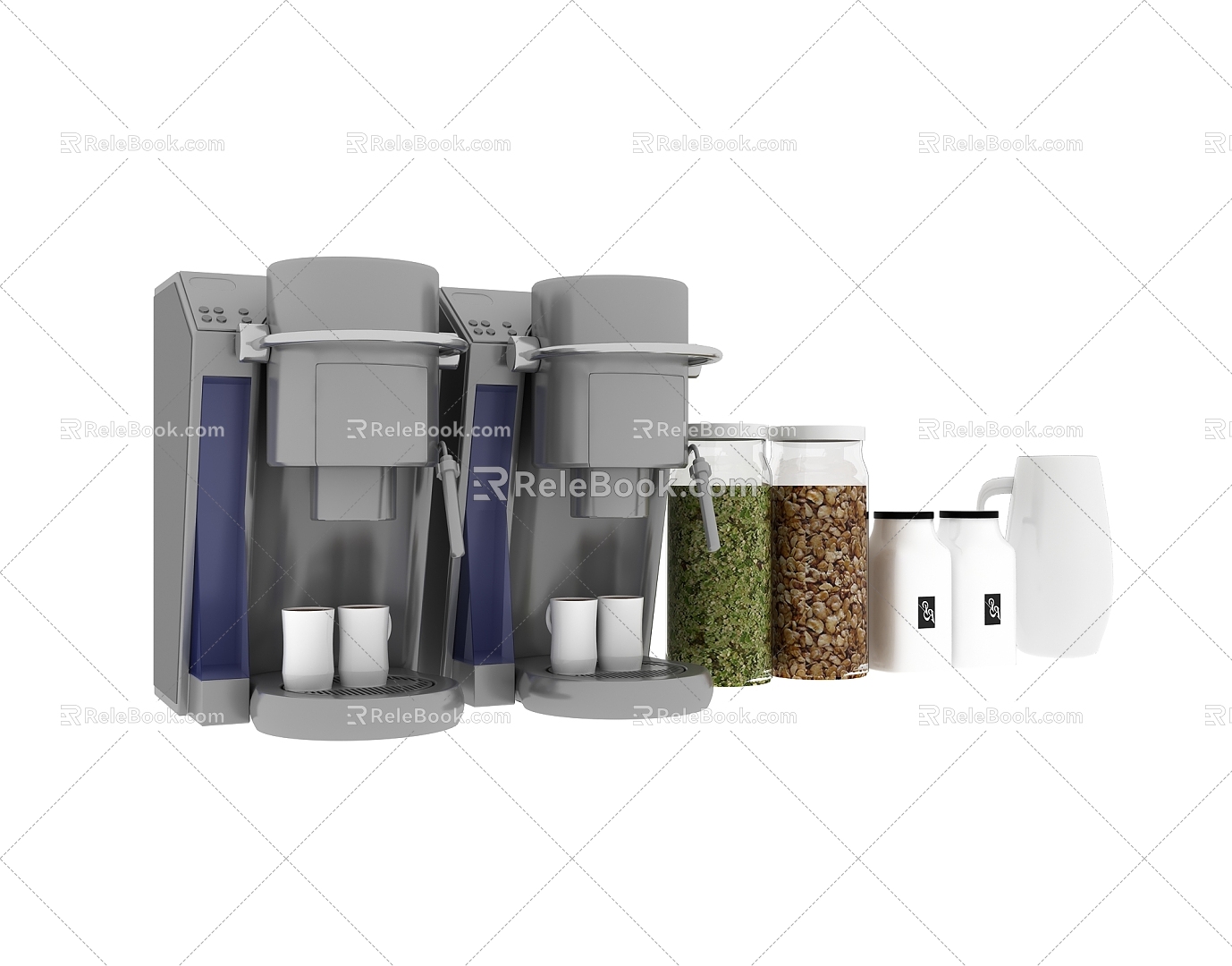 Coffee machine 3d model