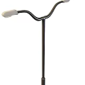 Simple double arm lamp 3d model