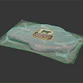 Vacuum Packed Fresh Premium Steak With Quality Label And Sealed Packaging 3d model