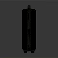 Black Multi Compartment Storage Organizer With Handle For Daily Household Use