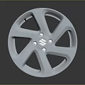 High Quality Car Tire Featuring White Alloy Wheel Rim And Stylish Spoke Design