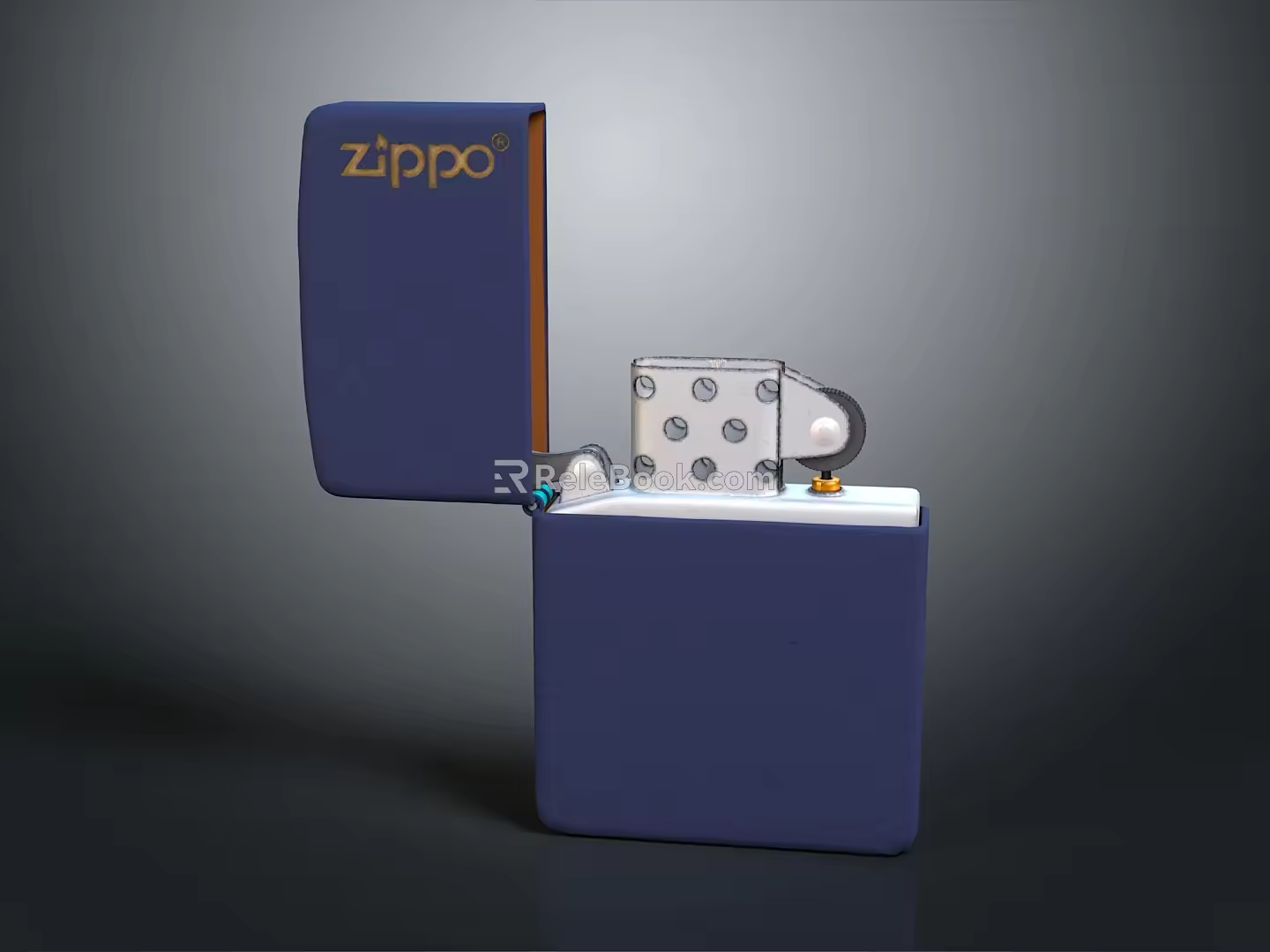 Lighter Machinery Lighter Kerosene Lighter Windproof Lighter 3d model
