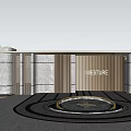 Modern Gate Missfinch New Gate 3d model