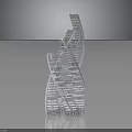 Contemporary Spiral Building Structure With Twisted Ascending Layers And Modern Architectural Design