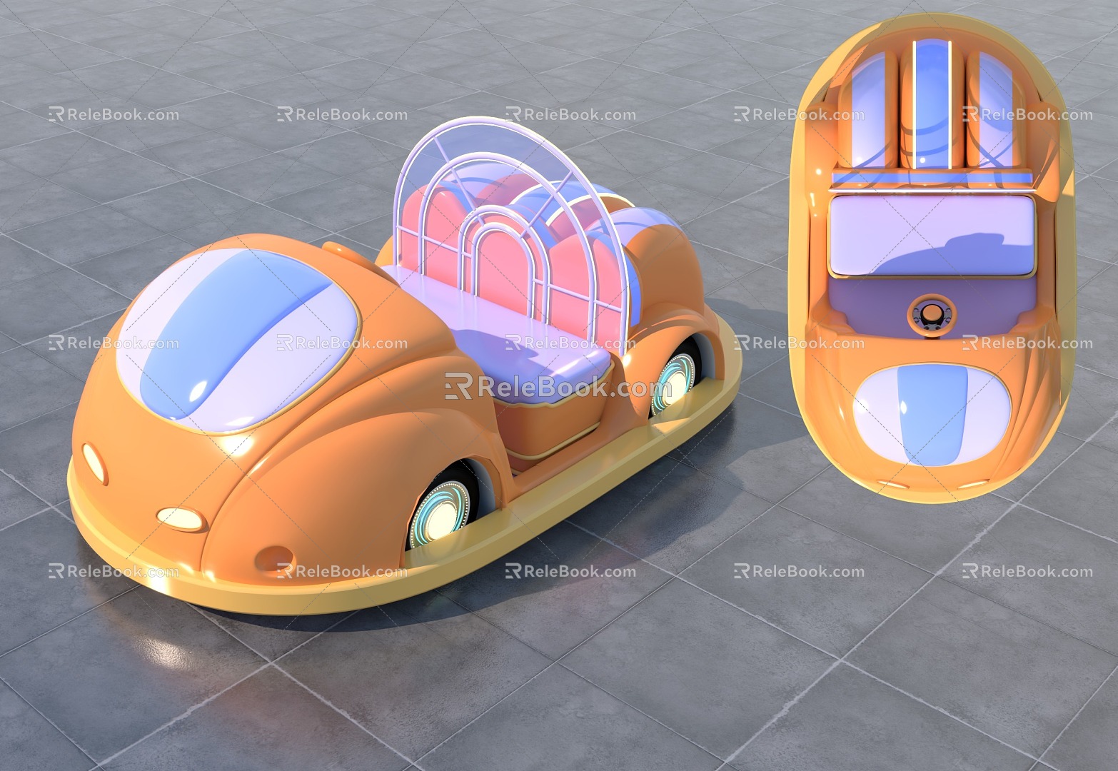 Bumper Car 3d model