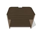 Simple Wooden Bedside Table Furniture With Drawer And Open Shelf Design