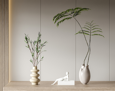 Modern vase ornaments 3d model