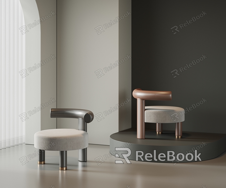 Single Chair Dining Chair model