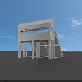 Solar Water Heater System With Flat Plate Collectors And Storage Tank