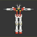 Mecha Warrior Mecha Soldier Machine Armor Mechanical Armor 3d model