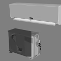 Modern Air Conditioner External Air Conditioner External Air Conditioner Combination 3d model