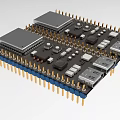 Industrial Equipment Circuit Board Module With Multiple Interfaces And Chips For Automation Control