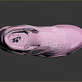 Pink Air Jordan 4 Sneakers With Mesh Upper And Jumpman Logo